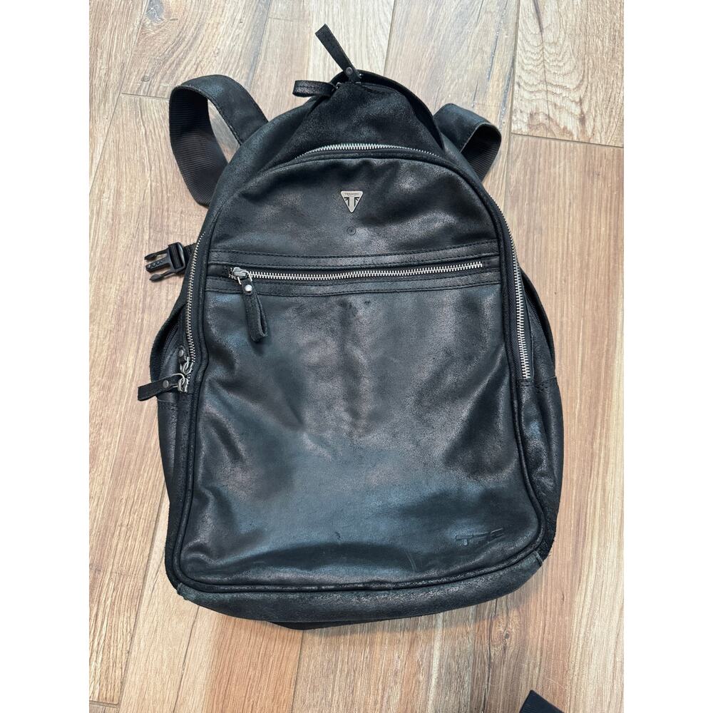 Triumph Leather Motorcycle Backpack